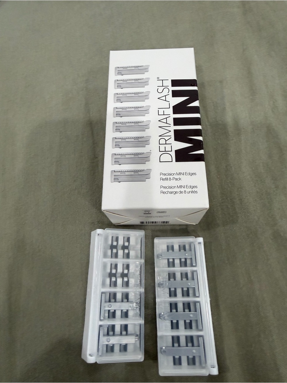 DERMAFLASH MINI Precision Mini Edges Refill - White/Grey